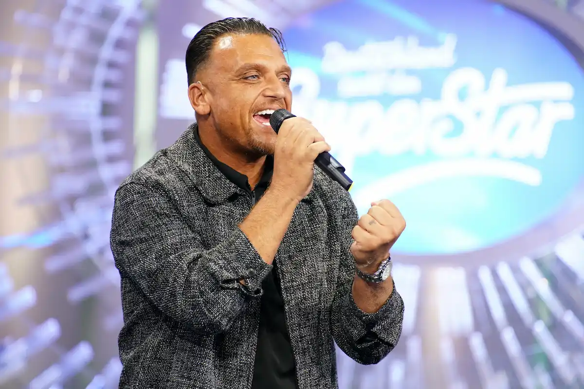 Menowin Fröhlich bei DSDS am 18.4.2026 im Jury-Casting