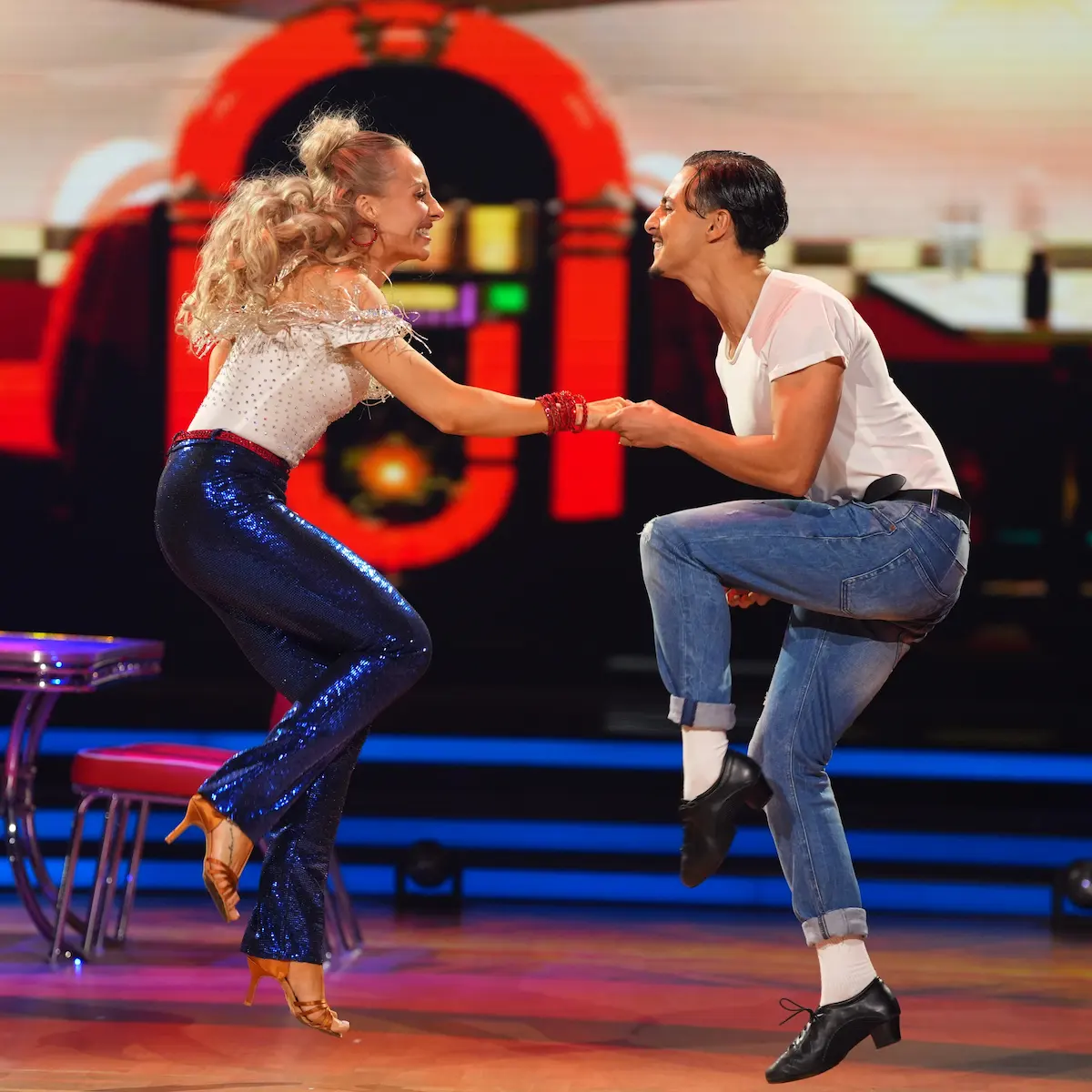 Milano und Marta Arndt mit Jive - Mein Tanz des Abends bei Let's dance am 24.4.2026