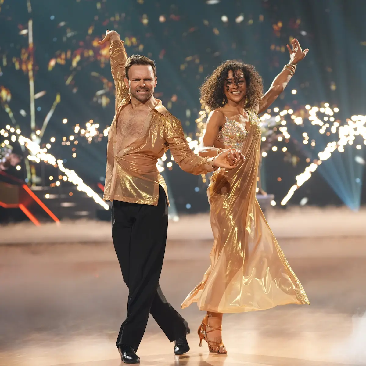 Nadja Benaissa - Vadim Garbuzov mit Rumba bei Let's dance am 17.4.2026