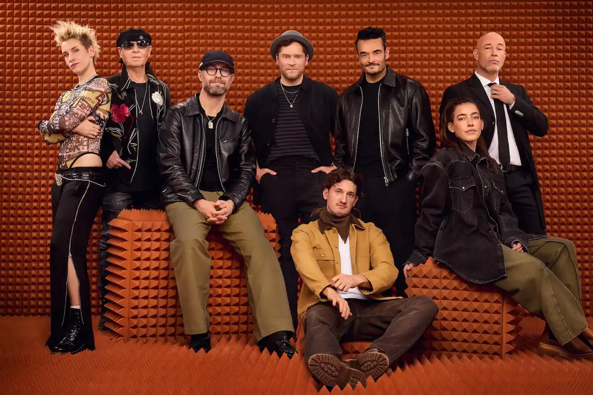 Sing meinen Song 2026 - Übersicht Sende-Termine, Künstler, Songs - alle Künstler - hier im Bild Ina Bredehorn (Deine Cousine), Klaus Meine (Scorpions), Mark Forster, Johannes Oerding, Tream, Giovanni Zarrella, Alina Süggeler (Frida Gold) und der Graf (Unheilig)