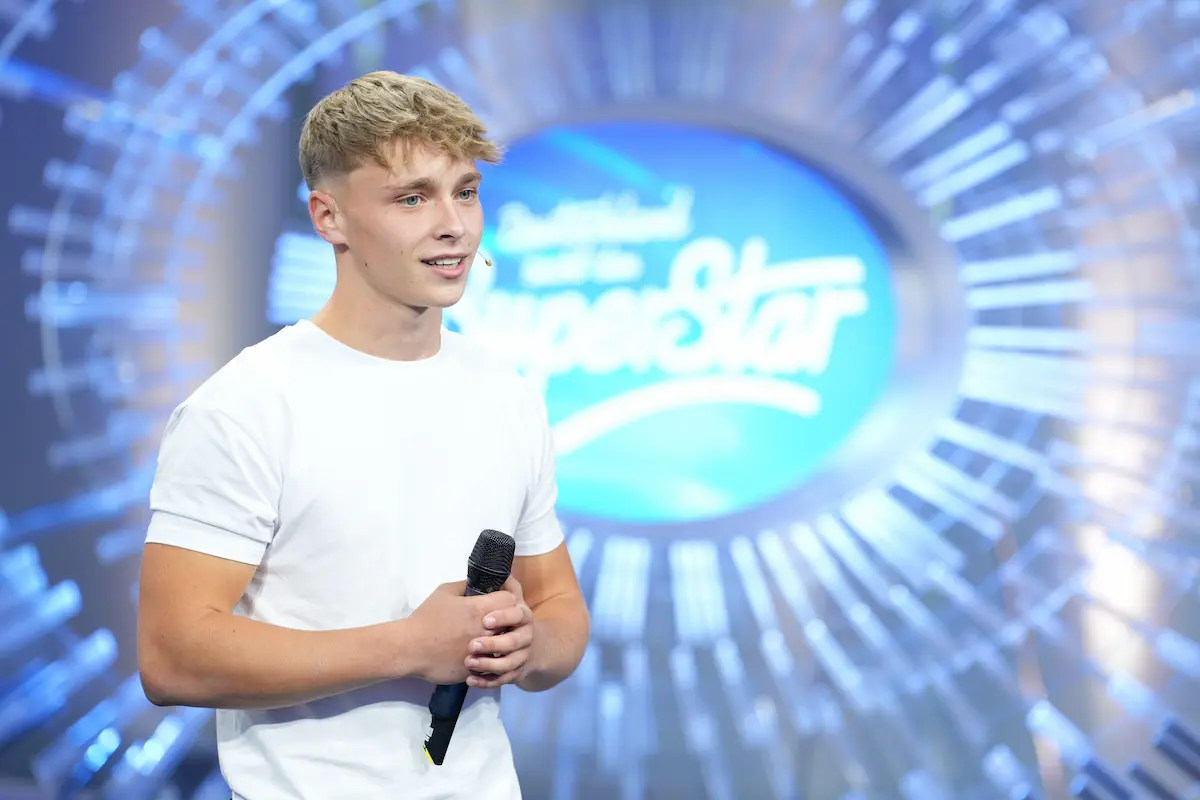 Tyrell Hagedorn bei DSDS 4.4.2026 im Jury-Casting