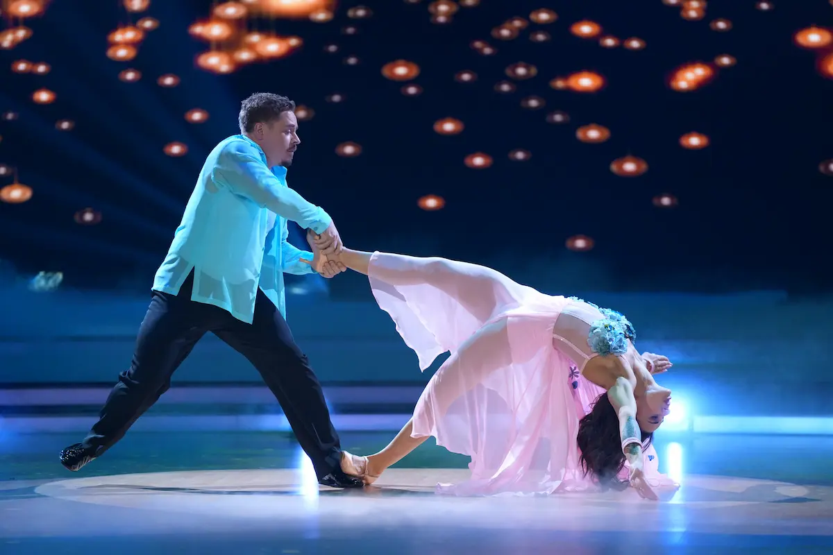 Gustav Schäfer und Anastasia Maruster bei Let's dance am 8.5.2026 im Freestyle