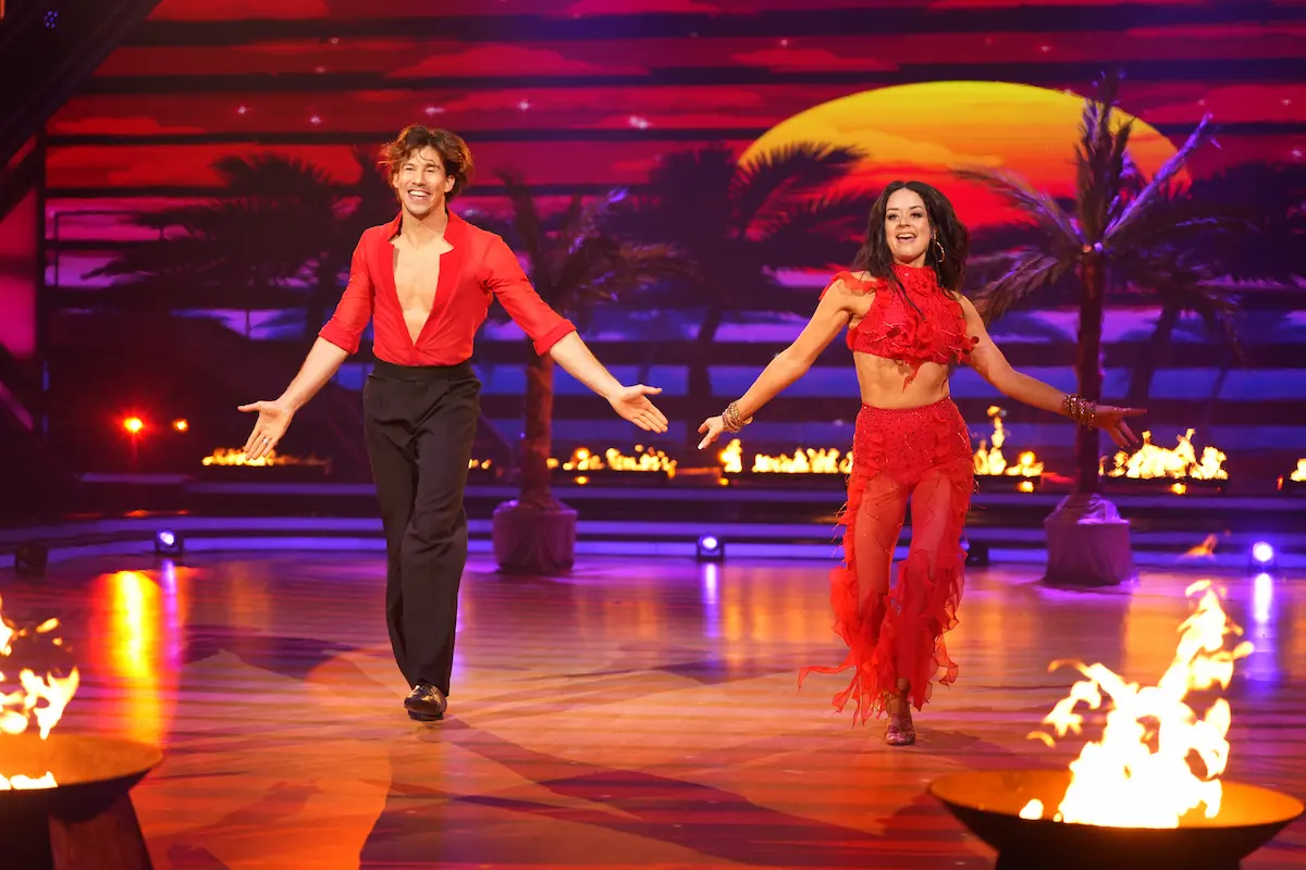 Joel Mattli und Malika Dzumaev mit Salsa bei Let's dance am 22.5.2026