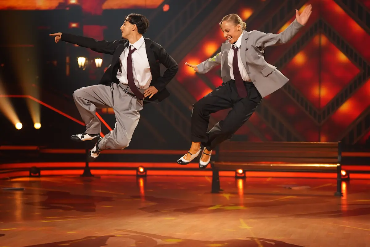Milano und Marta Arndt mit Charleston bei Let's dance am 22.5.2026