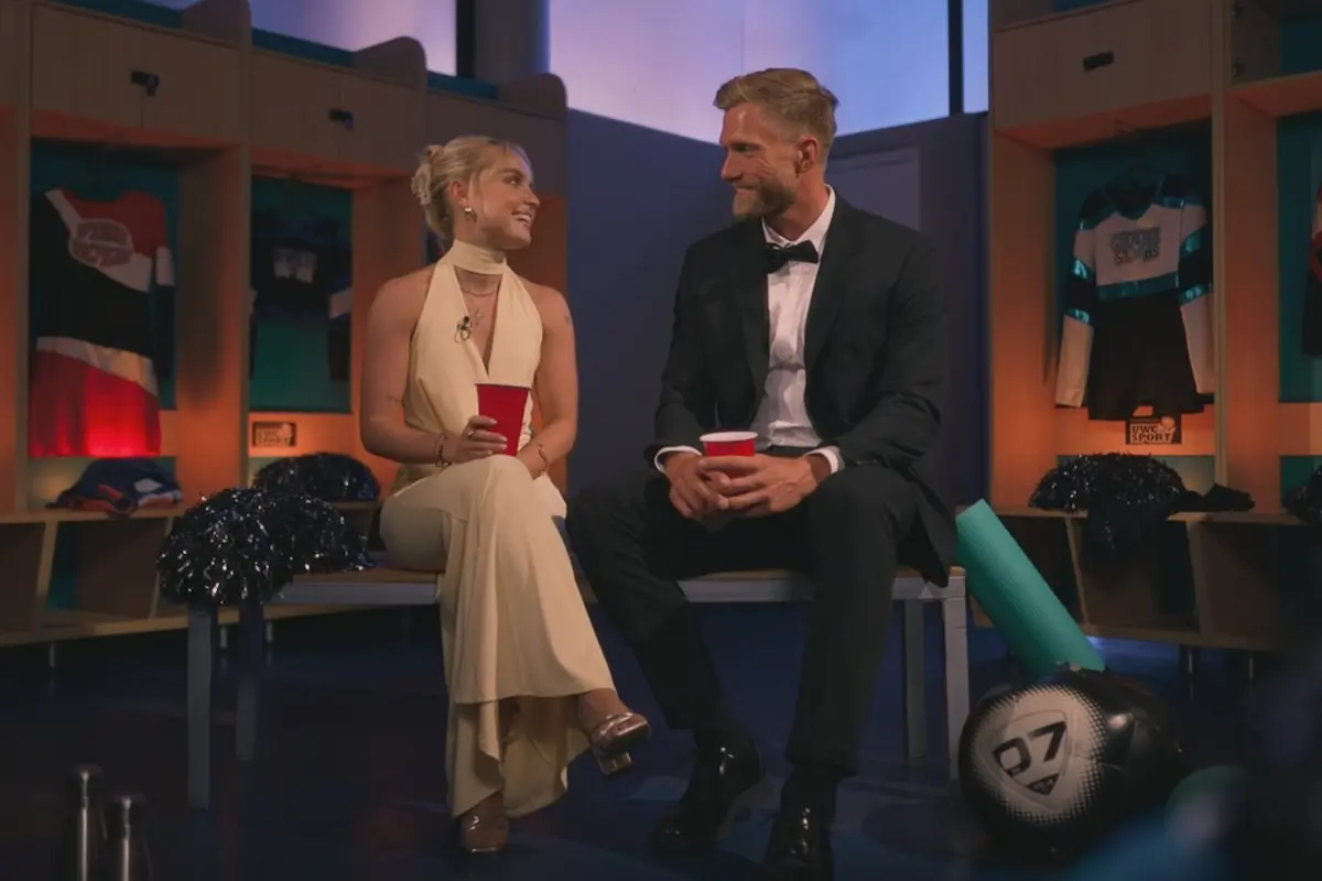 Lia und Sebastian beim Absschlussball.Einezl-Date - Bachelor 11.6.2026