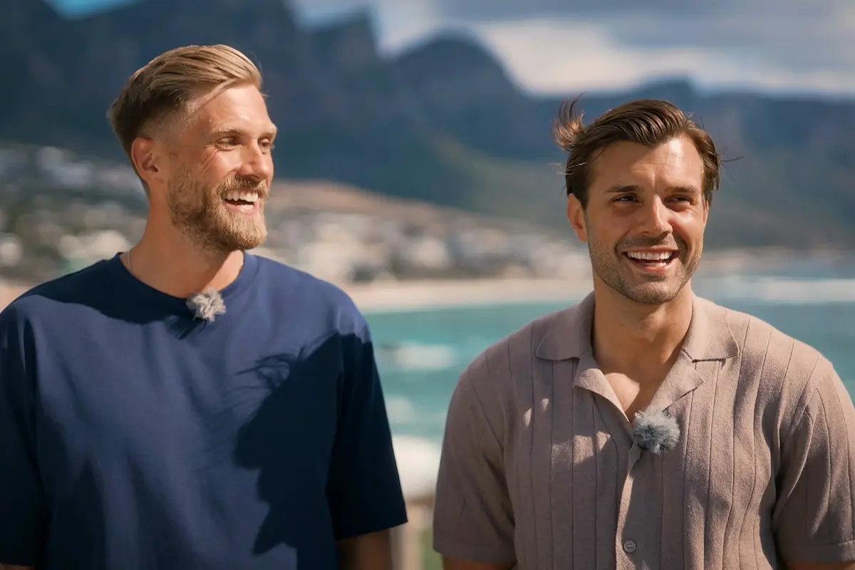 Sebastian und Tim lernen sich kennen beim Bachelor am 10.6.2026