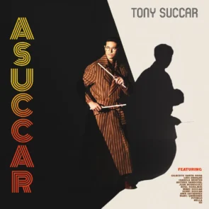 Tony Succar Album „ASUCCAR“ - Salsa-Musik-Meisterwerk für Aficionados - hier im Bild das Album-Cover mit einem Foto des Künstlers und Art Work