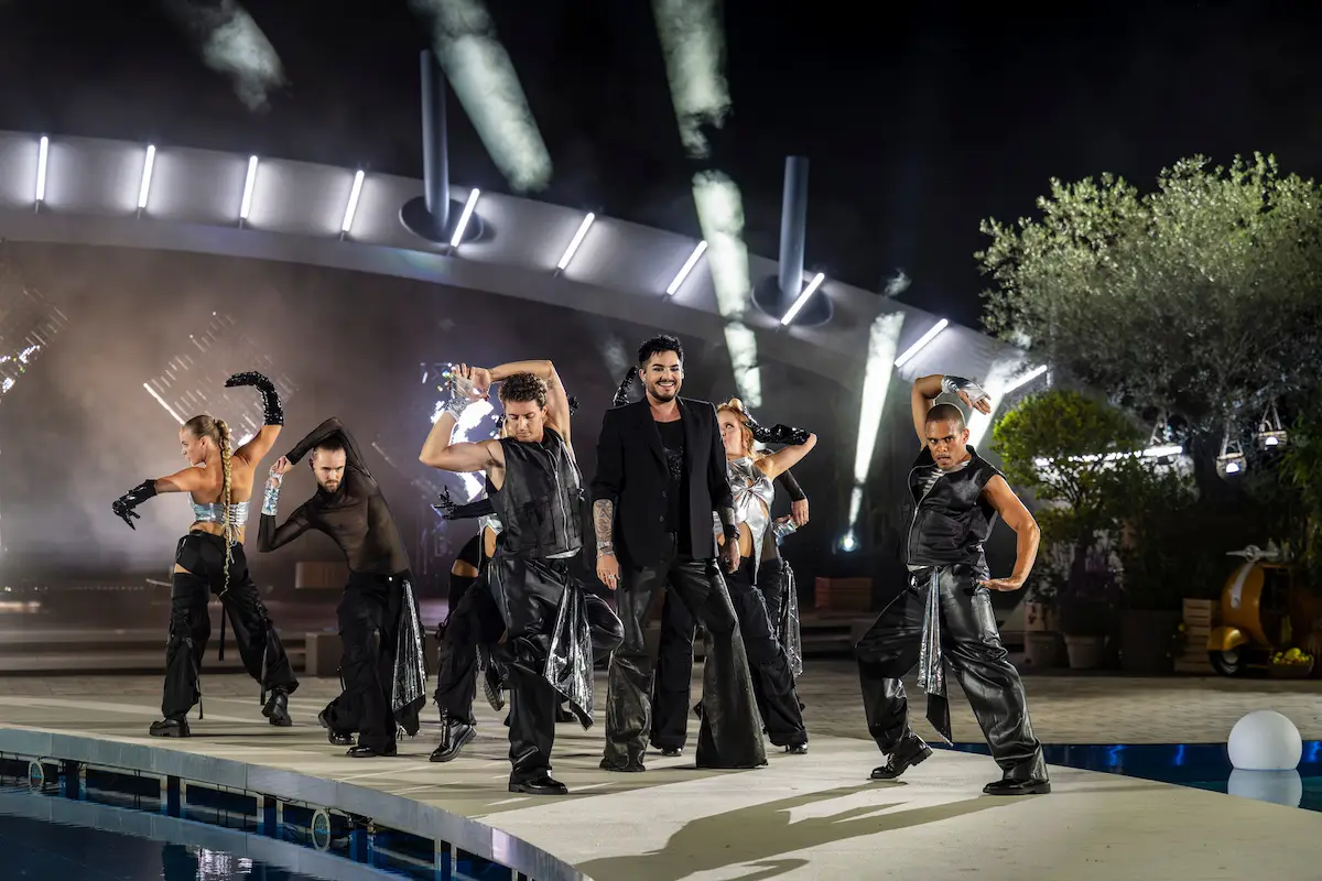 Adam Lambert - Giovanni Zarrella Show am 29.8.2026 mit Tänzerinnen und Tänzern
