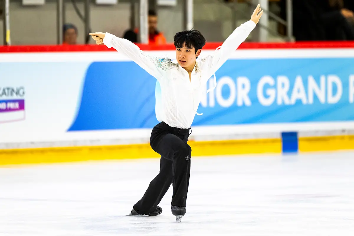 Habin Choi aus Südkorea- Kür beim Junior Grand Prix 2026