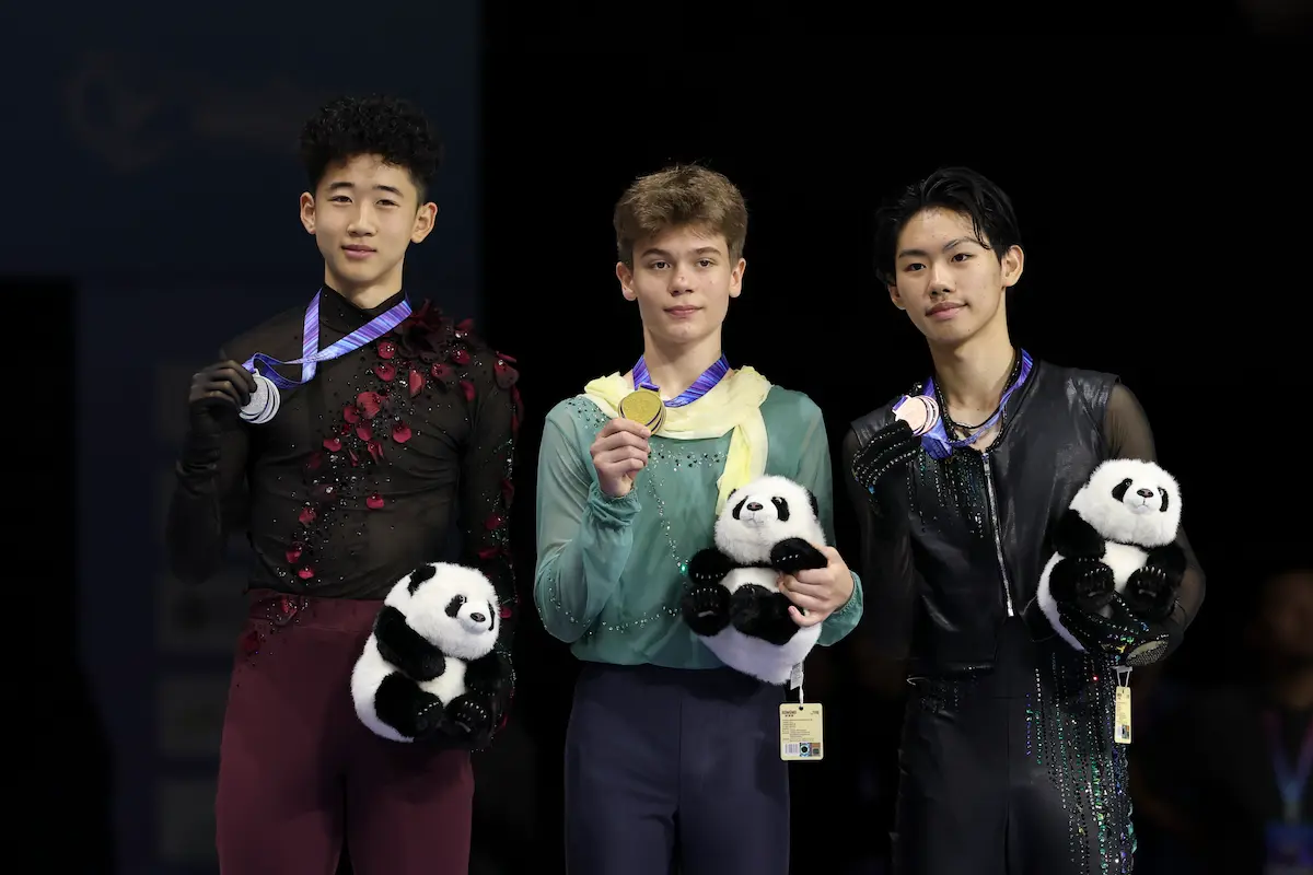 Siegerehrung Junioren-Männer Junior Grand Prix China 2026