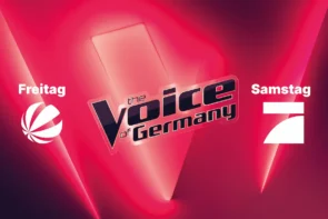 The Voice of Germany 2026 Start, Sendetermine, Ablauf TVOG - hier im Bild das Logo der Sendung und der beiden Sender, die die Casting-Show ausstrahlen