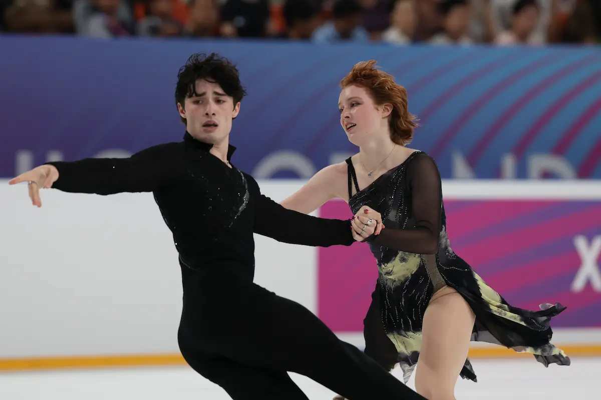 Eistanz-Paar Dessie Abigail Hoewing-Moxley - Artyom Sladkov aus Deutschland