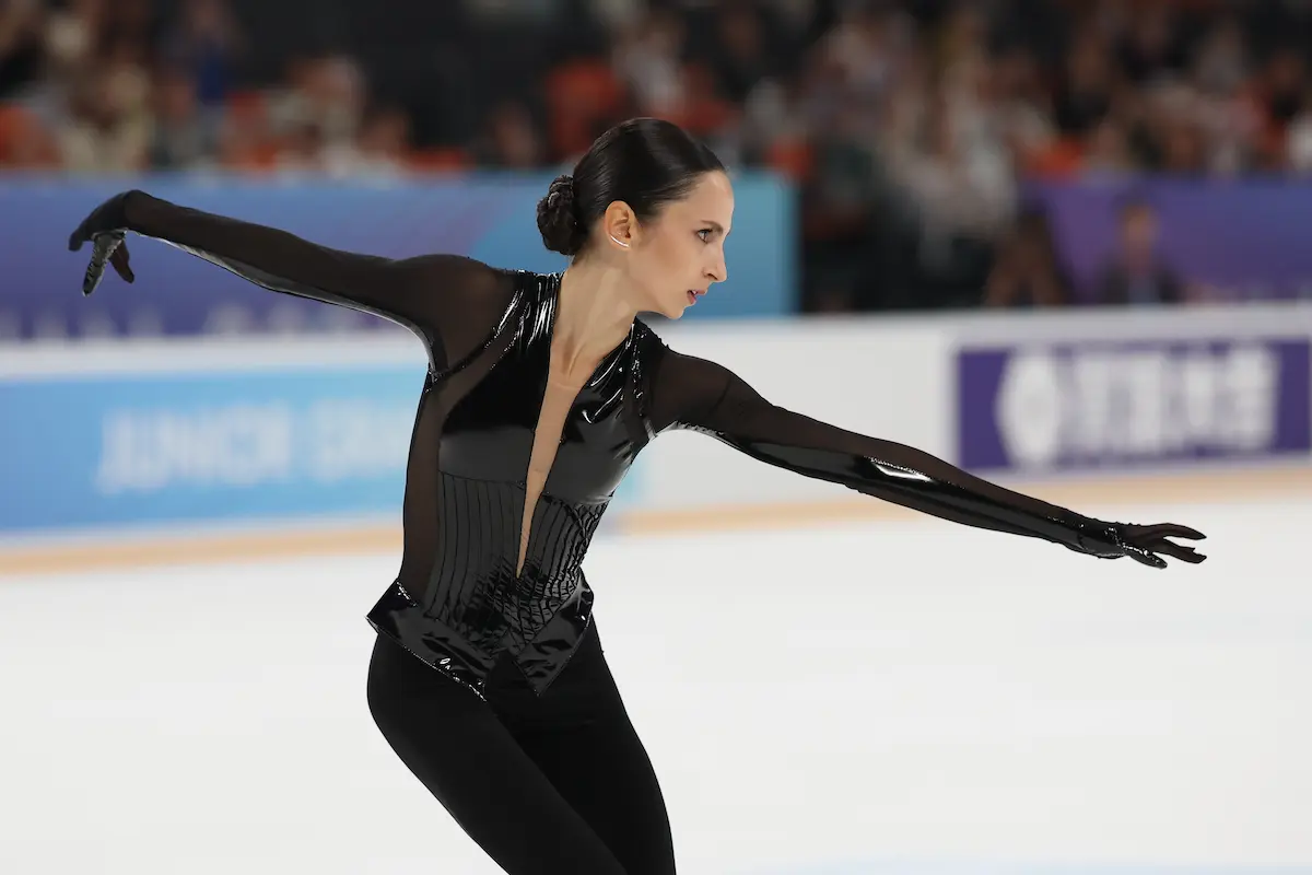 Sofiia Dzepka aus Russland in ihrer Kür 2026