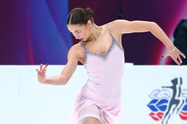 Grand Prix Eiskunstlauf Russland Kasan 17.–18.10.2026 Ergebnisse, Zeitplan, Übertragungen - hier im Bild Ksenia Gushchina