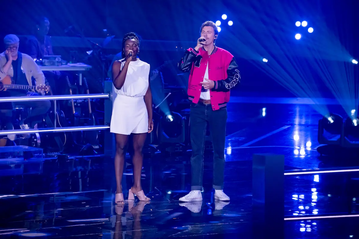 Lisa Aithnard - Mario Jackl (Team Rea) im Battle bei The Voice of Germany am 30.10.2026