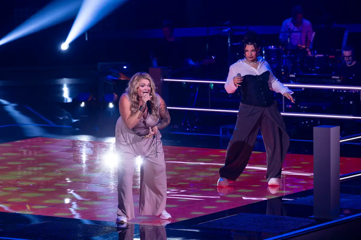 Mel Vardouniotis - Stephanie Joan Lingard (Team Fanta) im Battle bei The Voice of Germany am 23.10.2026
